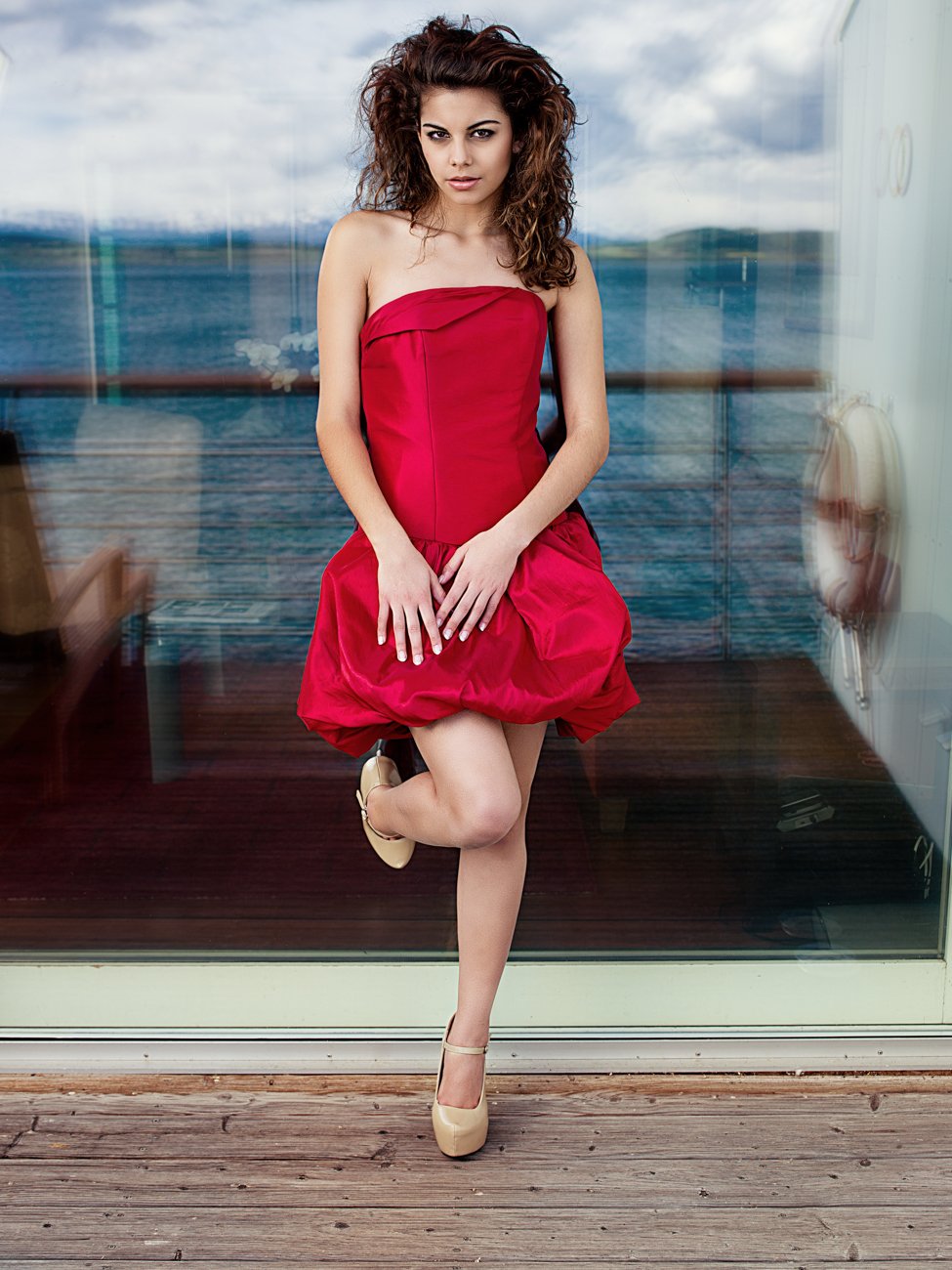 Maeva pour la styliste Kimiline.