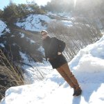 Snow.