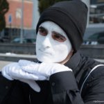 Mime blanc