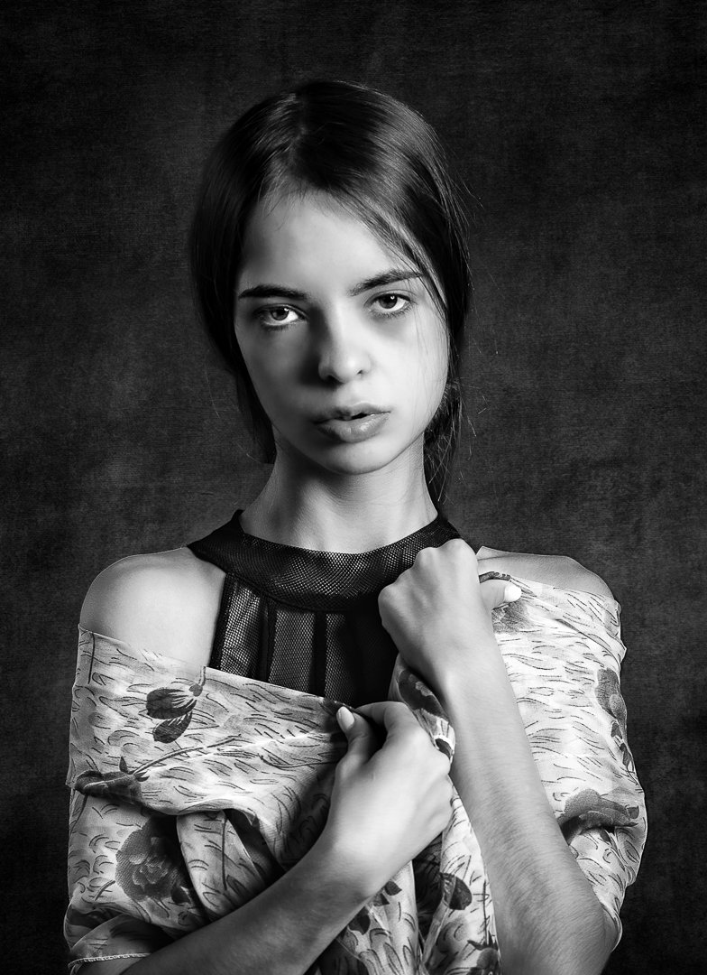 Portraits monochromes